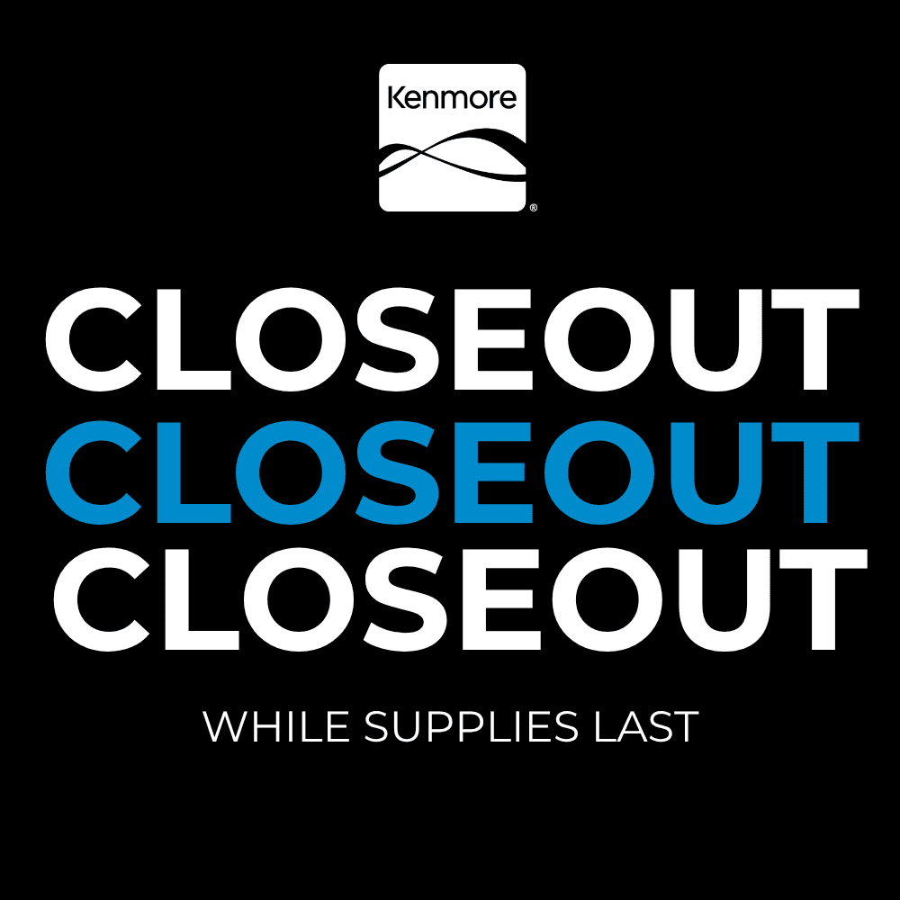 Kenmore 24” Built-In-Dishwasher w/ 3rd Rack & Turbo Dry with Pocket Handle, Stainless Steel