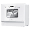 AIRMSEN 5-Place Settings Portable Countertop Dishwasher with 5L Built-in Water Tank, Ultra-Slim Dishwasher Upgrade 3 Spray Arms, 12H Delay Start and Salt Chamber Function, ZMW-DUHA01