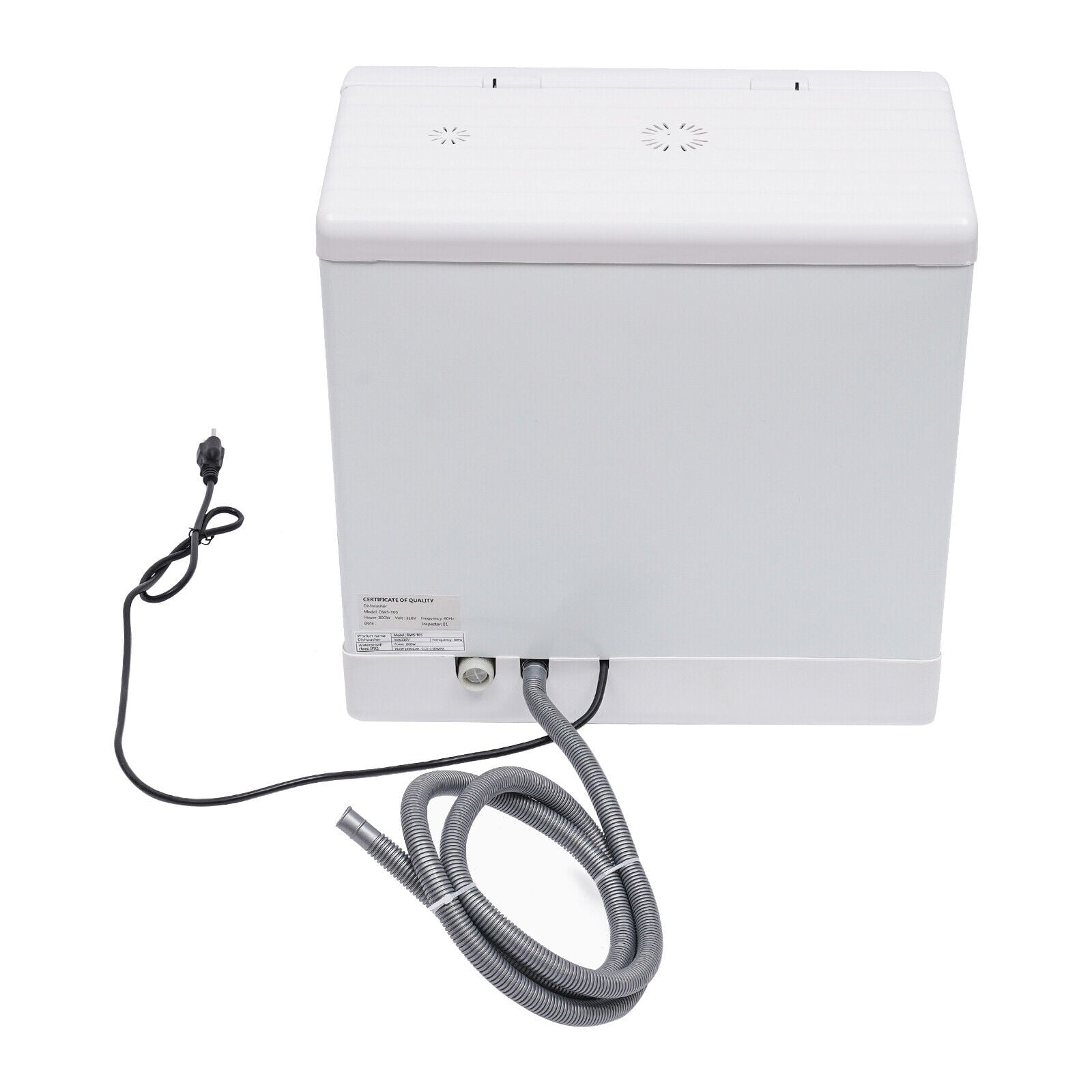 Countertop Dishwasher, Portable Countertop Dishwasher, Mini Dishwasher for Small Households, Apartments, Boats, and Campers/ RVS with Limited Space